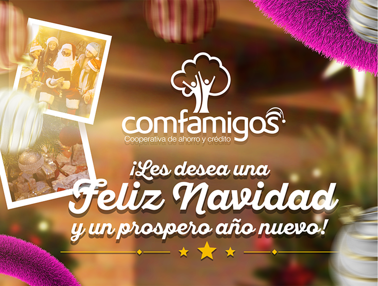 Feliz Navidad y prospero 2026