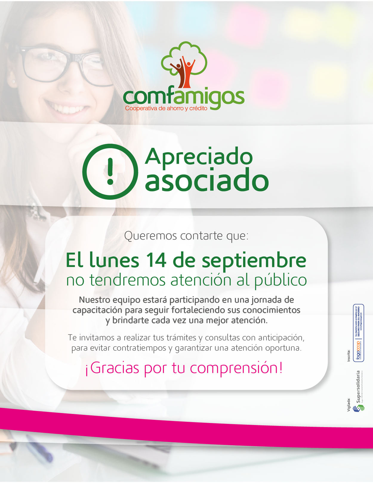 Horario especial